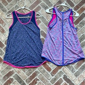 2 Tangerine Workout Tanks